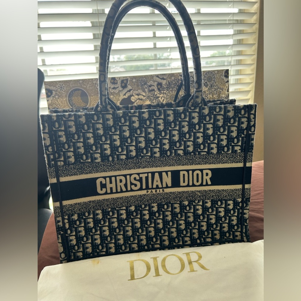 Dior medium book tote